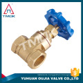 TMOK 200 WOG 3/4" Brass Gate Valve Sweat Ends- NEW Brass Gate Valve For Water Meter